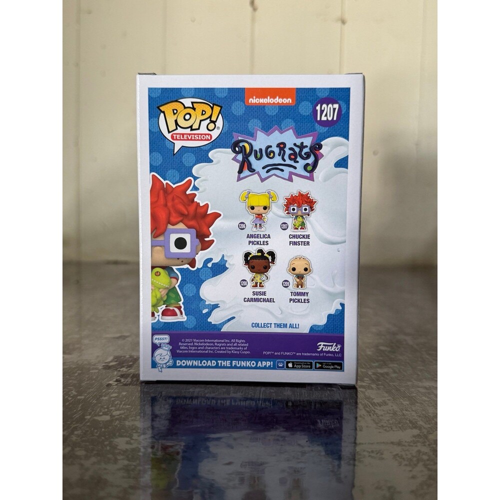 FUNKO POP! TELEVISION: Rugrats: Chuckie Finster Vinyl Figure #1207 - Picture 4 of 7